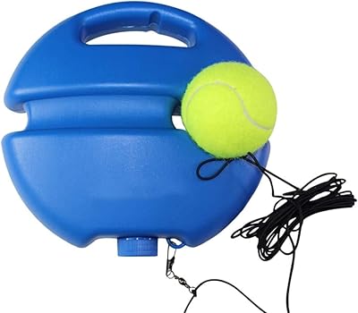 Tennis training device BOUNCE AND BOUNCE TOOL with bouncing bullet racket and rope.. Your go-to destination for affordable online shopping, DIAYTAR NIGERIA delivers in under 8 days.