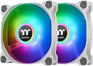 Cooling fan themaltake pure duo 12 argb sync (2 2) - white package.. DIAYTAR NIGERIA brings retail convenience to your screen with affordable prices and dependable shipping.