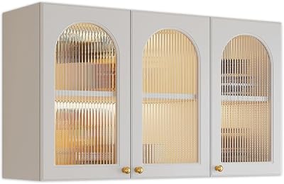 Kitchen wall cabinet, storage cabinets for garage or laundry room, wall floating shelf, without light (color: white, size: 100 * 32 * 60cm).. Unlock a world of affordable products with DIAYTAR NIGERIA's expansive e-commerce platform.