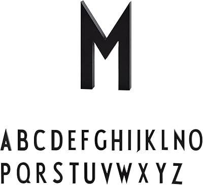 Exclusive aluminum design letters 30202000m - black (A -Z) M.. DIAYTAR NIGERIA: Where affordability meets variety in Nigeria's most comprehensive online marketplace.
