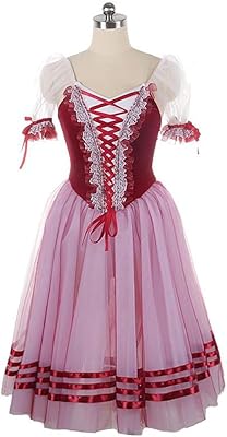 ZLXDP Ballet Costumes Ballet Violette Dance clothing on stage Professional Performance Professional Adult Brown Romantic Ballet Dress (Color: C, Size: Code M).. DIAYTAR NIGERIA: Redefining e-commerce with affordable prices and reliable nationwide shipping.