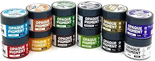 Opaque colored pigments for resin (package of 12).. Shop from Nigeria's largest product selection at DIAYTAR, with budget-friendly prices and swift delivery.