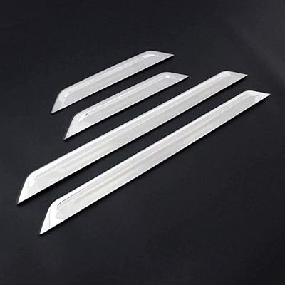 4 pieces of stainless steel car protection plates for Mitsubishi Pajero Sport Montreux 2016 2016 2018 2019, anti-scratch anti-risk protection, car decoration accessories.. DIAYTAR NIGERIA: Where shopping meets satisfaction with affordable prices and prompt delivery services.