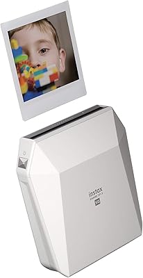 Photo printer for smartphone Fujifilm Instax Share - SP -3 Square (White).. Discover unbeatable variety on DIAYTAR Nigeria — shop today, delivered this week.