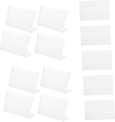 Nobesti 20 Parts Plastic Latestand holder Trump holder jewelry display holder Bureau Display Carte.. Enjoy the simplicity of shopping with DIAYTAR NIGERIA, offering vast choices delivered in just 5-8 days.