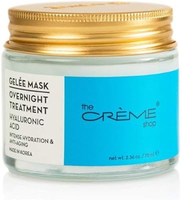 Night treatment jelly with hyaluronic acid The Cream Shop for intense hydration and a boost of youth, 70 ml.. Enjoy a hassle-free shopping experience with DIAYTAR Nigeria, where products are categorized for your convenience and delivery is always on time.