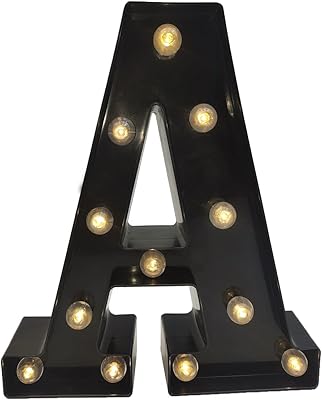 Letters of the black LED alphabet with diamond lamp with batteries for weddings.. DIAYTAR Nigeria is your reliable online shopping destination offering an extensive range of products across all categories. Enjoy fast nationwide delivery in just 5 to 8 days and some of the lowest prices in the market.