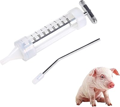 Continuous syringe for cattle 500 ml, automatic injection dosage device, reusable syringe, veterinary laboratory supplies for cattle, pigs, cattle and other animals.. DIAYTAR NIGERIA brings the marketplace home to you with affordable prices and delivery in 5-8 days.