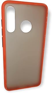 Silicone protection shell with matte acrylic surface for Huawei P30 Lite - Anti -Shoc protection shell for Nova 4th (Red).. DIAYTAR NIGERIA makes luxury accessible with our affordable prices and dependable delivery service.