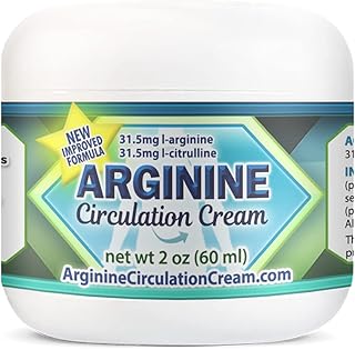 Circulation cream with arginine 2 oz - Lotion with menthol, arginine and L -Citrulline - promotes healthy blood circulation for the hands, feet and body.. Experience shopping freedom with DIAYTAR NIGERIA's comprehensive marketplace delivered within 8 days.