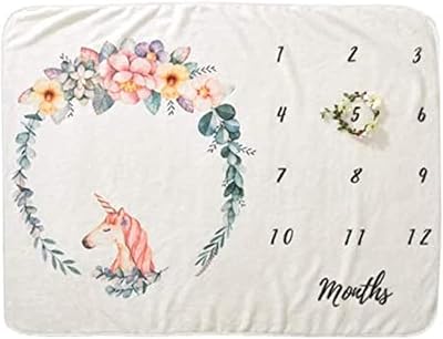 Skeido Photo accessories for newborn, unicorn crown, super sweet fleece blanket, monthly baby stage photography, small summer cover.. Discover thousands of products on DIAYTAR Nigeria — from fashion and electronics to home goods. We guarantee quick delivery and competitive pricing across the board.