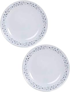 Medium Corel glass tray, Lilas Blush, Lot of 2, 21 cm, Multicolor.. DIAYTAR NIGERIA: Your trusted marketplace that combines variety, affordability and reliable shipping.