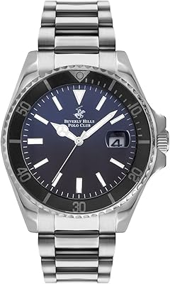 Analog watch with blue dial for men beverly hills polo club - BP3125x.390, blue.. DIAYTAR Nigeria: Where affordability meets fast and reliable e-commerce service.