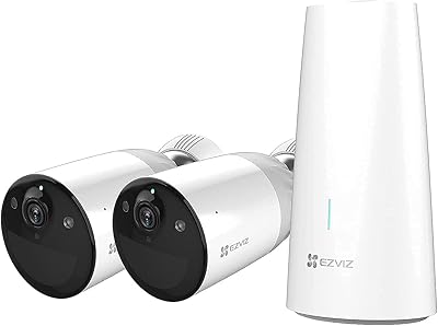 Outdoor security camera WiFiz Ezviz BC1 1080p with autonomy of 365 days, color vision color, PIR movement, intelligent human detection, bidirectional audio, works with Alexa and Google Assistant (BC1-B2).. Shop with purpose at DIAYTAR NIGERIA and discover a world of products at budget-friendly prices.