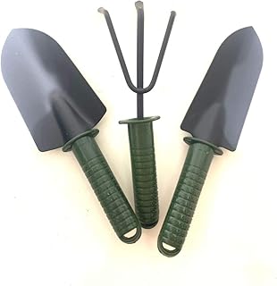 HELAN - Set of gardening tools, plant treatment trove, durable claw shovel for the house, the garden, the farm, the interior and exterior weeding (lot of 3, green).. Need it fast? DIAYTAR Nigeria ships in just 5 to 8 days nationwide.