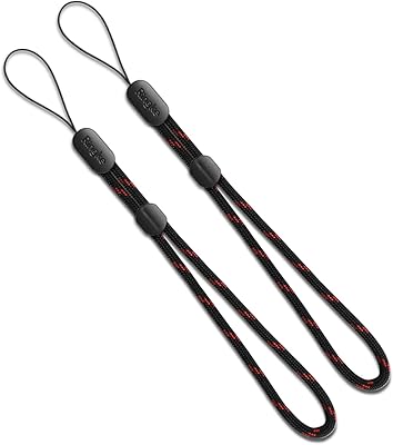 Ringke Lanyard bracelet compatible with mobile phones, phone cases, keys and cameras (2 2) - black sapphire.. DIAYTAR NIGERIA: Your trusted partner for affordable online shopping with reliable delivery timeframes.