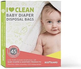Disposable diaper bags for babyguard 45 biodegradable and waterproof bags.. DIAYTAR Nigeria: Where affordability meets speed and quality.