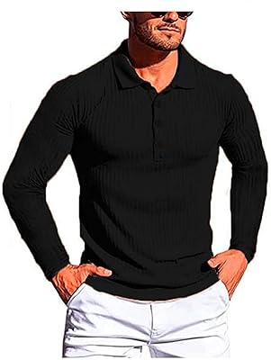 Polo Slim Slim Fit Long Sleeve Fast Dry for Men for Golf, Tennis and relaxed training.. Get more for less on DIAYTAR Nigeria — Nigeria’s favorite e-commerce platform.