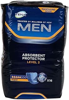 Tena 3-shape Pads for men, very absorbent, pack of 16.. DIAYTAR NIGERIA: Connecting Nigerians with their needs through affordable prices and 5-8 day shipping.