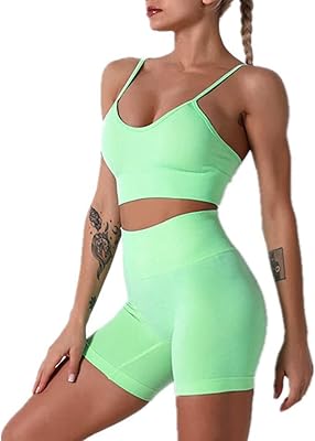 Set of seamless yoga for women, sportswear, fitness, padded top, fast drying, breathable sportswear, bargain gray.. Wide range, low cost, fast delivery — that’s DIAYTAR Nigeria.