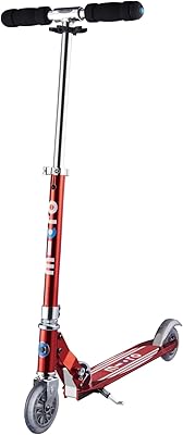 Red scratch micro sprite scooter.. Shop with confidence at DIAYTAR NIGERIA, enjoying competitive prices and delivery within 8 days.