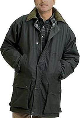 Cotton and polyester quilted jacket for men, hooded exterior coat, oiled fishing, horse riding, plaid lining.. Shop efficiently with DIAYTAR NIGERIA, offering thousands of products at unbeatable prices delivered promptly.