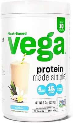 Vega Protein Made Simple Vanilla (10 portions) Vegan protein powder without stevia, plants, healthy, gluten -free, pea protein for women and men, 9.2 Oz (the packaging can vary).. Shop across boundaries with DIAYTAR NIGERIA's comprehensive catalog delivered nationwide at budget rates.