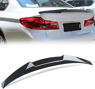 Rear car rear spoiler for BMW 5er G30 G38 2018-2022, rear accessories of black carbon fiber decoration carbon fiber.. Discover the perfect shopping balance at DIAYTAR NIGERIA with competitive prices and prompt delivery.