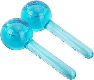 Rotating ice cream balls for snow breed facial massage, crystal glass ball to massage cold skin, face redness, soothe redness, 2 -piece beauty care tool.. Online shopping made simple and affordable — DIAYTAR Nigeria.