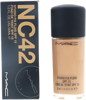 Fluid foundation Mac Studio Fix SPF 15 - 0.25 OZ, NC42.. DIAYTAR NIGERIA delivers what you want at prices you'll love, all within 5-8 days nationwide.