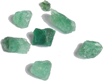 Green emerald emerald healing crystal - 33.50 ct of natural raw emerald emerald - lot of 7 unheated raw stones... Your one-click solution to affordable shopping, DIAYTAR NIGERIA delivers quality products nationwide.
