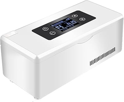 Mini medication refrigerator, travel case for rechargeable insulin cooler by USB (2-8 ° C), intelligent LED touch screen, with 2 lithium batteries of 10,200 mAh and handbag, low noise of 30 dB, for car, house, trip.. Discover why DIAYTAR NIGERIA is the smart shopper's choice for affordable products delivered nationwide.
