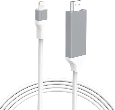 Lightning to HDMI Apple Apple Apple Cable Compatible with iPhone and iPad.. Discover the joy of choice with DIAYTAR NIGERIA's extensive selection and budget-friendly shipping.