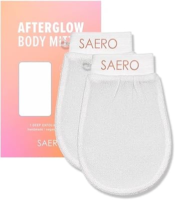 Korean deep exfoliating glove Sairo (2 rooms) shower glove to exfoliate dry and dead skin, natural botanical spa treatment for complete tanning of the body, hiratosis, razor strokes, razor strokes.. DIAYTAR NIGERIA: Bringing quality products to every Nigerian with affordable nationwide delivery.
