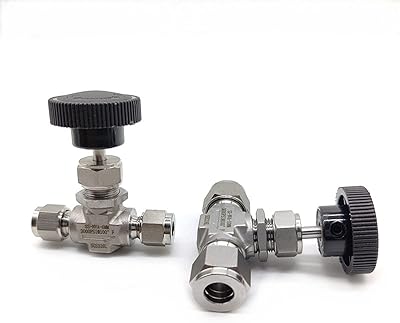 YOIQI Spherical turning valve for high pressure cleaner, forged stainless steel, valve with a virola's double needle, airpipe flow rate instrument (size: 1/2 ").. Experience the joy of discovery with DIAYTAR NIGERIA's vast catalog and nationwide affordable delivery.