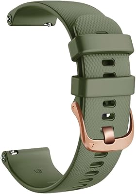 Daikmz 18mm Soft silicone watch strap for Garmin Active S Move 3s Intelligent Watches Sport Replacement Bracelet with quick clearance.. Shop from our extensive catalog at DIAYTAR NIGERIA and enjoy doorstep delivery in just 5-8 days.