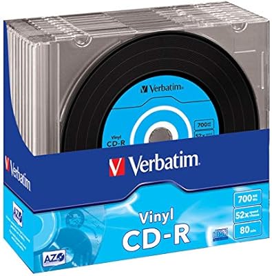 Verbatim 43426 52x CD-R Vinyl Fine 10-piece case.. Transform how you shop with DIAYTAR NIGERIA's vast selection and budget-friendly delivery options.