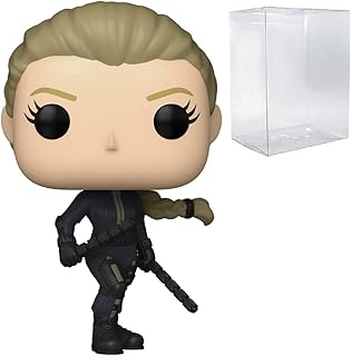 Marvel: Hawkeye - Yelena Belova [Black Widow] Funko Pop! Vinyl figurine (assembly with pop box compatible protective case).. Discover the perfect balance of selection and value with DIAYTAR NIGERIA's nationwide e-commerce platform.