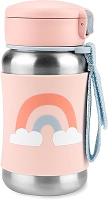 Hop skip cup for toddlers with straw, Sparks stainless steel bottle, rainbow.. Shop quality and variety at unbeatable prices on DIAYTAR Nigeria — delivery in under 8 days.