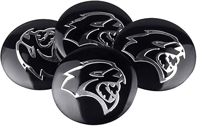 4 rooms 56mm carrier hood carrier, car hub cap, decorative badge sticker, for Dodge SRT Hellcat Challenger Dodge charger.. DIAYTAR NIGERIA: Your gateway to affordable shopping with thousands of products delivered nationwide.