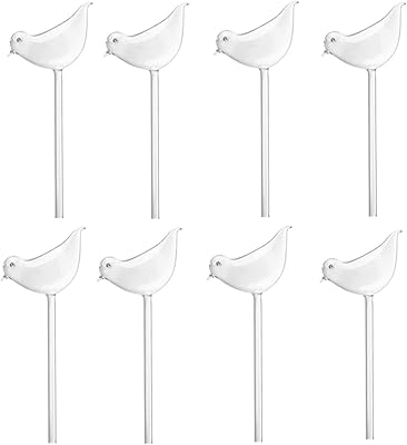 The White Shop Bird Pvc Imitation Glass Glass Automatic watering water drop drops drop by drop irrigation piece of lazy art (8).. Your one-click solution to affordable shopping, DIAYTAR NIGERIA delivers quality products nationwide.