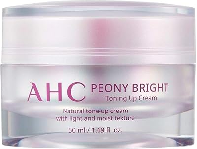 Luminous invigorating face cream Ahc Peony for bright and bright skin, 50 ml.. DIAYTAR NIGERIA: Your affordable gateway to thousands of products delivered within a week.