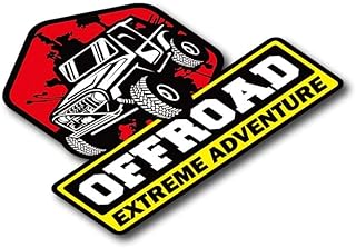 Warning warning stickers Soldot off-road adventure in waterproof vinyl for 4x4 4x4 4x4 cars (15x13.8 cm).. Shop from our extensive catalog at DIAYTAR NIGERIA and enjoy doorstep delivery in just 5-8 days.