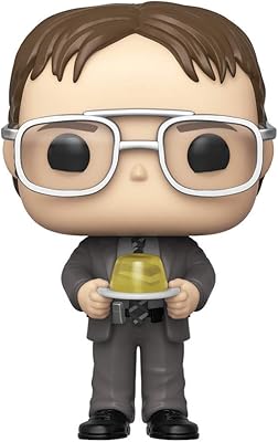 Funko Pop! TV: The Office S2 - Dwight with gelatin stapler, figurine - 48498.. From big brands to everyday basics — DIAYTAR Nigeria has you covered.
