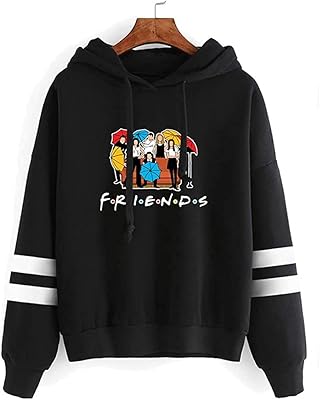 Hoodie for women, relaxed, fall, printed letters, long sleeves, fleece sweaters, large sweatshirts, gift for friends.. DIAYTAR NIGERIA brings the joy of affordable shopping to your fingertips with delivery in less than 8 days.