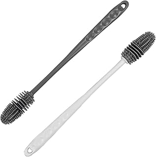 Silicone bottle brush, package of 2 long -sleeved bottle cleaning brushes for narrow collar containers, water bottles, thermos, hydroelectric bottles, coffee cups, bottles.. Join the movement — fast, affordable shopping only at DIAYTAR Nigeria.