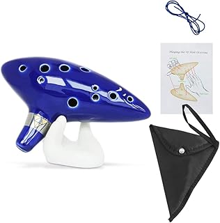 Sinhai Zelda Ocarina with neck tower and song book, 12 alto holes C Zelda Ocarina with gift box, hand -shaped display and black protection bag.. Experience shopping satisfaction with DIAYTAR NIGERIA's vast selection and budget-friendly delivery options.