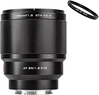 Objective full format Viltrox 85 mm F1.8 II Mark II STM Automatic Development for camera without mirror Sony E Mount.. DIAYTAR NIGERIA connects desires with reality through affordable prices and reliable delivery service.