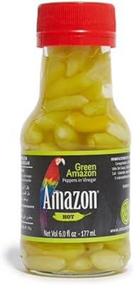 Amazon green peppers in vinegar 177 ml.. DIAYTAR NIGERIA: Your partner in affordable online retail with reliable delivery across the nation.