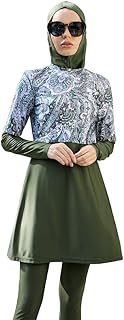 Modest burkini swimsuit for women, long sleeves, full blanket, hijab, conservative burkini swimsuit, female beach jersey.. Enjoy stress-free shopping with affordable prices on DIAYTAR Nigeria.